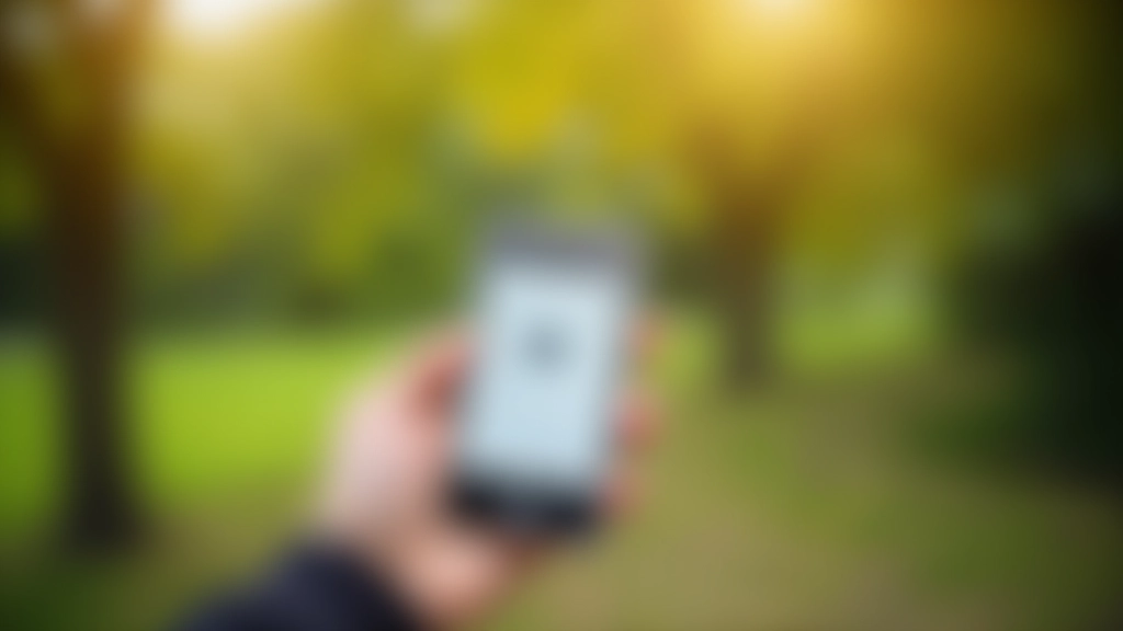 Person hält Smartphone in der Hand, zeigt eine erfolgreiche Transaktion im Hannover Park